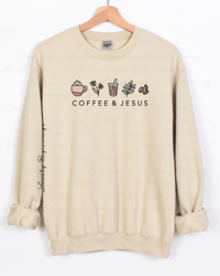 Image 3 of Coffee & Jesus Sweatshirt