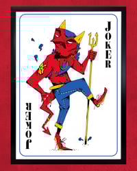 Image 2 of Spooky Jokers - 2 x A3 Prints