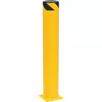 Safety Pipe Bollard, Steel, 42" H x 6-5/8" W, Yellow Model: KI261