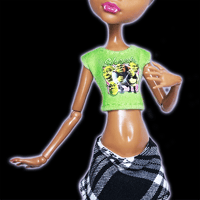 Image 2 of CANDY SHREK GREEN TOP