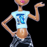 Image 2 of CANDY MONSTER MINT TOP