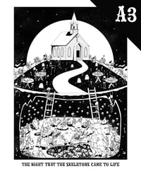Image 1 of The Skeletons - A3 Print