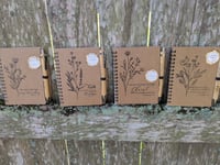 Image 1 of *NEW* Mustard Seed Notebooks Floral Design