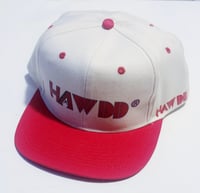 Image 2 of HAWDD Arizona Diamondbacks Red White Snapback Hat