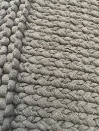 Image 5 of 12"X14" Khaki Green Knitted Placemat