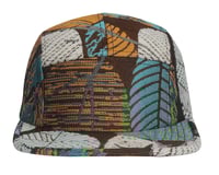 Image 1 of 5 PANEL VINTAGE TAPESTRY UNIQUE LEAF PATTERN STRAPBACK HAT