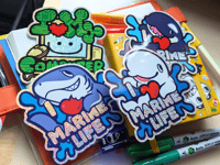Image 1 of I love extra large stickers!
