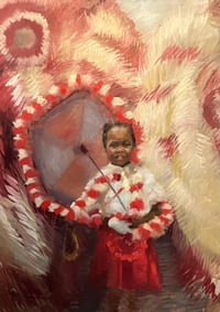 Original Fine Art Painting “Original, Wild” by Sarah Griffin Thibodeaux 