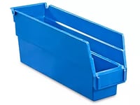 Image 1 of 30110 Red, 11-5/8" x 2-3/4" x 4" Shelf Bin $2.60 EA  (24 Per Carton)