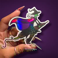 Image 1 of *NEW* Witch Holographic Sticker