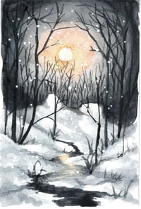 Image 1 of Tiny Winter Watercolours 2