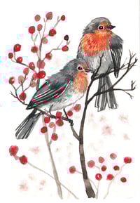 Image 1 of Tiny Winter Watercolours 4