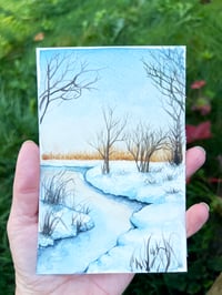 Image 2 of Tiny Winter Watercolours 5