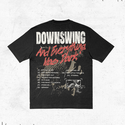Image of Black 'Tracklist' Tee