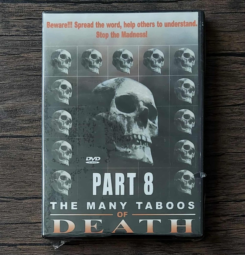 The Many Taboos of Death DVDs - NEW/SEALED