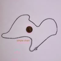 Image 2 of Stainless Steel Chain Necklaces