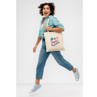 Image 2 of Hell Yeah Cotton Canvas Tote Bag