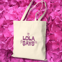 Image 4 of Fashion & Fuckit Cotton Canvas Tote Bag