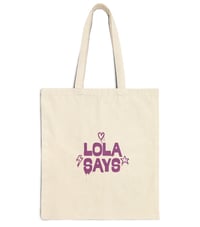 Image 5 of Drunk Poet Cotton Canvas Tote Bag