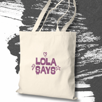 Image 4 of Badly Behaved Cotton Canvas Tote Bag