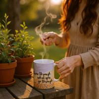 Image 4 of Mug ‘Grow through what you go through’.