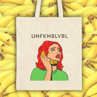 Image 3 of UNFKNBLVBL Cotton Canvas Tote Bag
