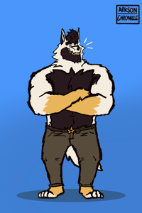 Image 2 of Smirky Fit Archie Small Print 4x6