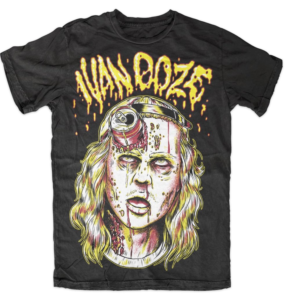 Image of Yellow Ivan Ooze 'ZOMBIE!' T-Shirt