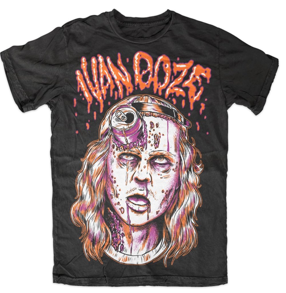 Image of Red Ivan Ooze 'ZOMBIE!' T-Shirt