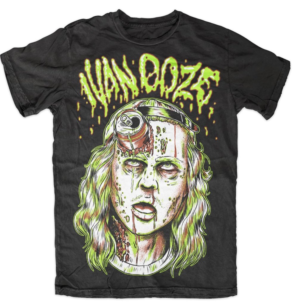 Image of Green Ivan Ooze 'ZOMBIE!' T-Shirt