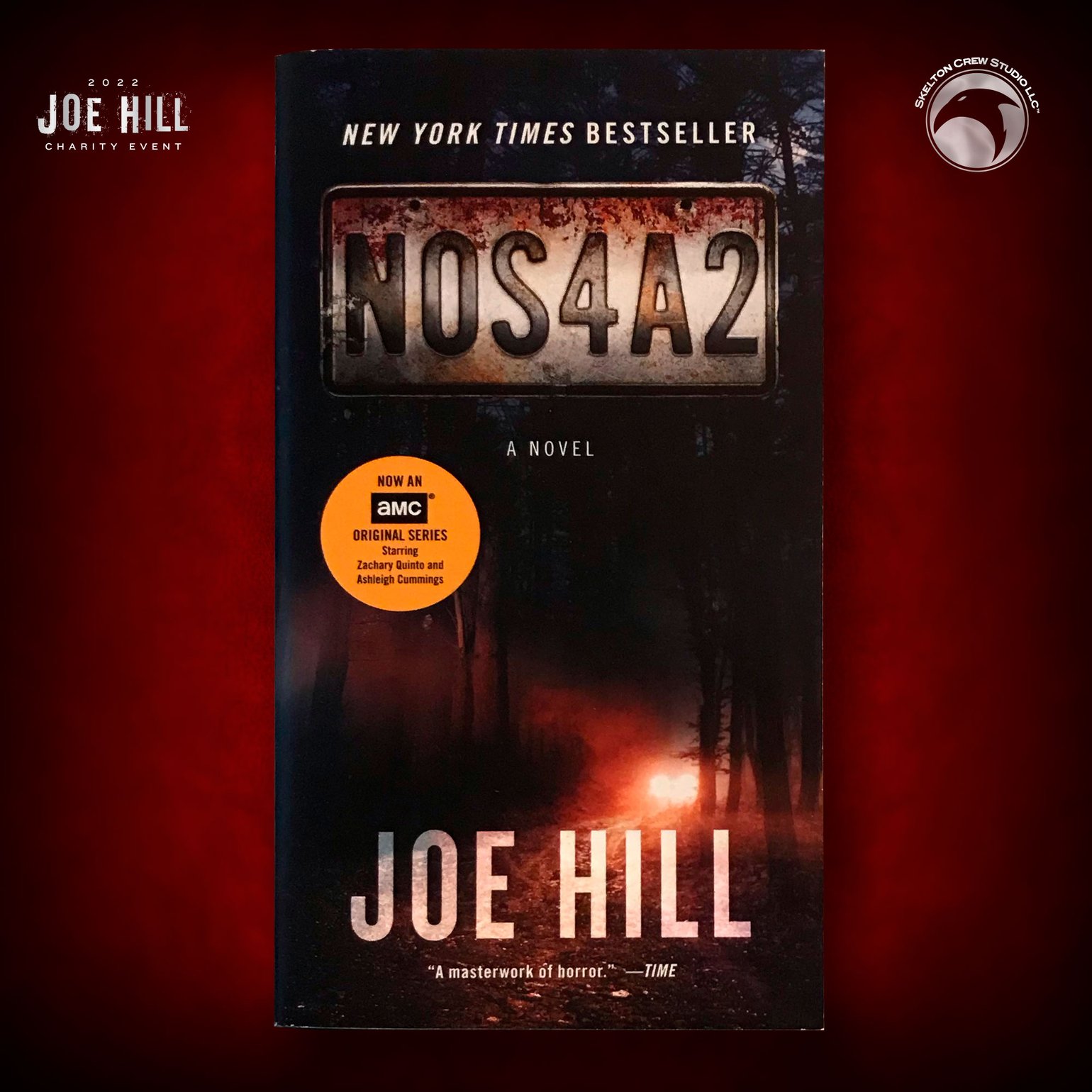 Image of JOE HILL 2025 CHARITY EVENT 9: SIGNED/DOODLED/FIRST EDITION NOS4A2 MMP!