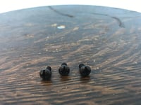 Image 1 of Burlington Recording 1/4" TRUMPET Set Pack of 3 Screws for NAB HUB-ADAPTERS