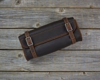 Image 1 of Accessory Bar Bag - Pebble Brown/Antique Nickel
