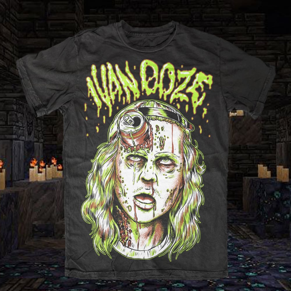 Image of Green Ivan Ooze 'ZOMBIE!' T-Shirt