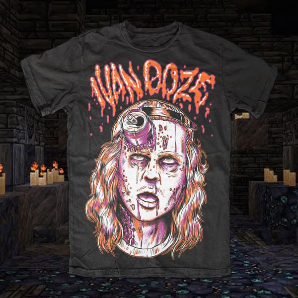 Image of Red Ivan Ooze 'ZOMBIE!' T-Shirt