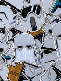 Image 1 of Pixel Art Helmet Sticker