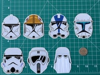 Image 2 of Pixel Art Helmet Sticker