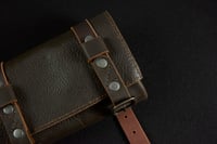 Image 2 of Tool Roll - Pebble/Brown/Chocolate/Antique 