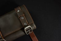 Image 2 of Tool Roll - Pebble/Dark Brown/Chocolate/Antique 