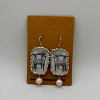 Arm Chair Vignette Earrings (#1147)