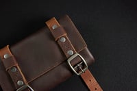 Image 2 of Tool Roll - Dark Tobacco /Dark Brown/Tan/Polished 
