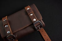 Image 2 of Tool Roll - Dark Tobacco /Brown/Tan/Polished 