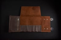 Image 4 of Tool Roll - Dark Tobacco /Brown/Tan/Polished 