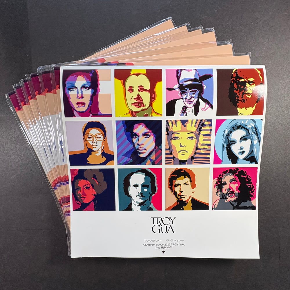 Image of Troy Gua's Pop Hybrids 2026 Calendar