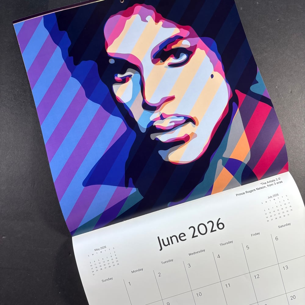 Image of Troy Gua's Pop Hybrids 2026 Calendar