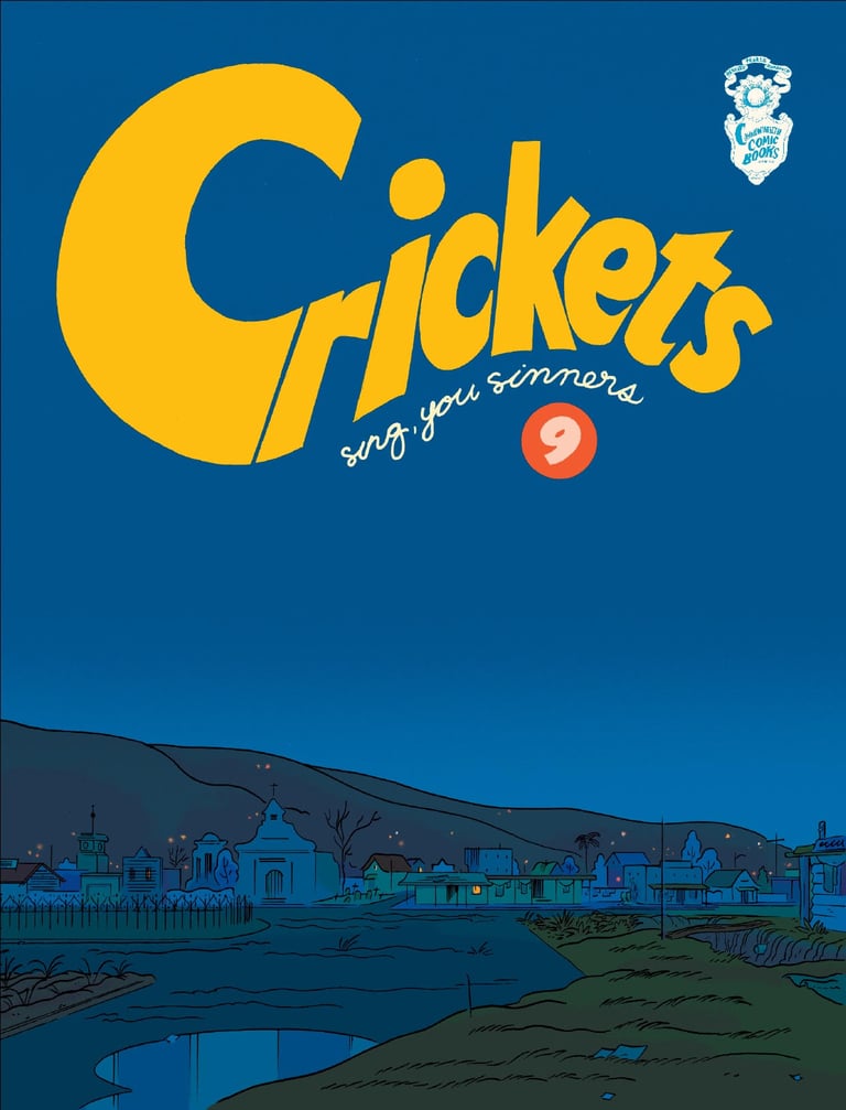 [PRE-ORDER] Crickets #9 by Sammy Harkham
