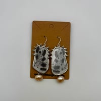 Little Tiny Dogs Vignette Earrings (#1171)