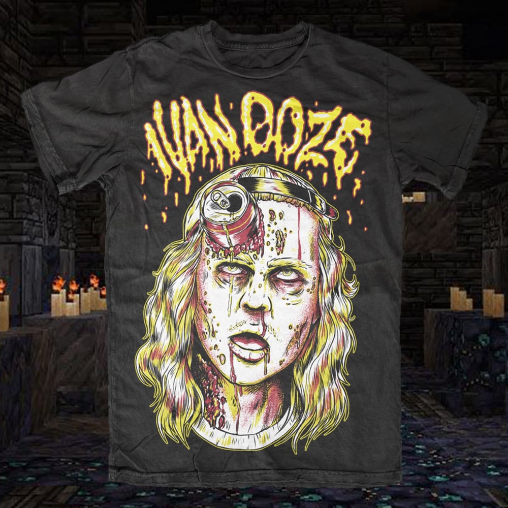 Image of Yellow Ivan Ooze 'ZOMBIE!' T-Shirt