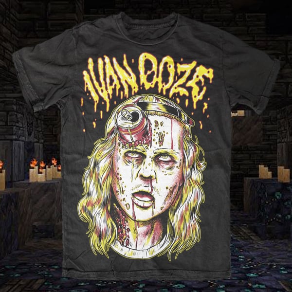 Image of Yellow Ivan Ooze 'ZOMBIE!' T-Shirt