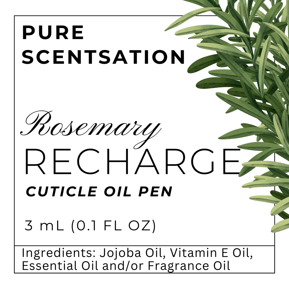Image of Rosemary Recharge™ Scented Cuticle Oil Pen